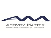 Logo Activity Master. Lloguer i muntatge de carpes