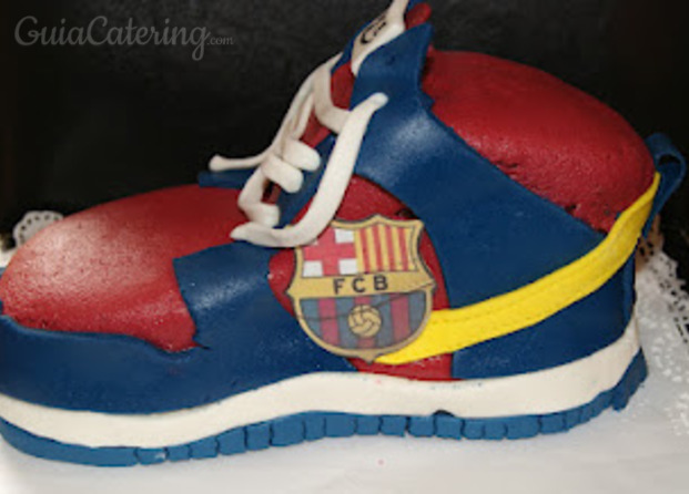 Pastís bota Barça