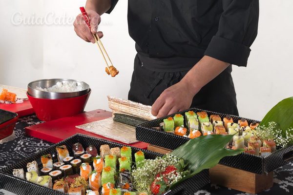 Sushi Bar: inspiración nipona para eventos con glamour