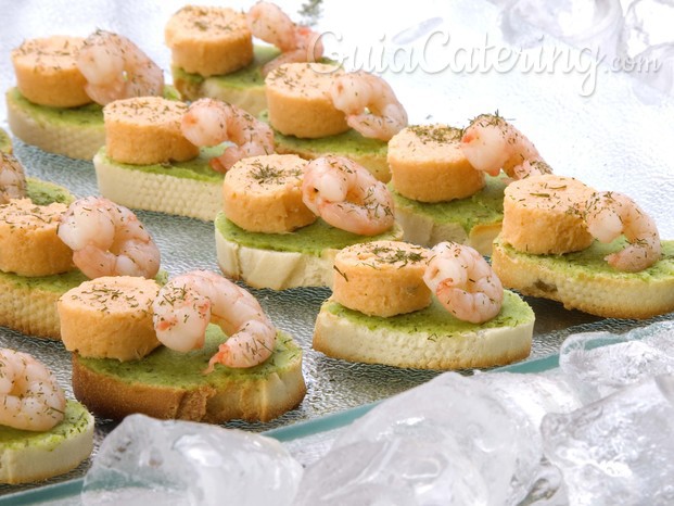 Canapé de cabracho