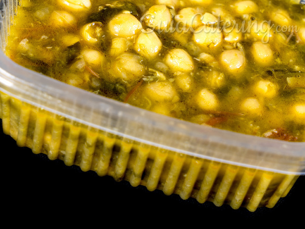 Garbanzos con espinacas