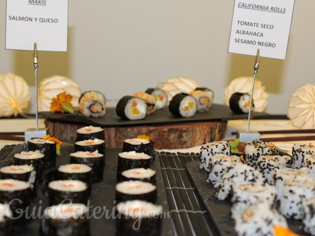 Makis y california rolls artesanos