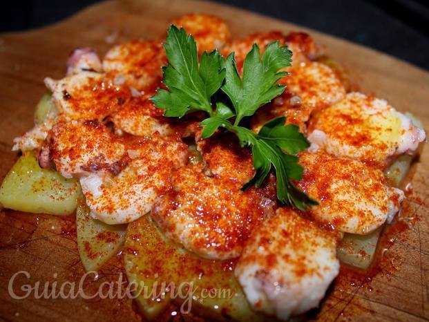 Pulpo a la gallega, nuestro entrante favorito