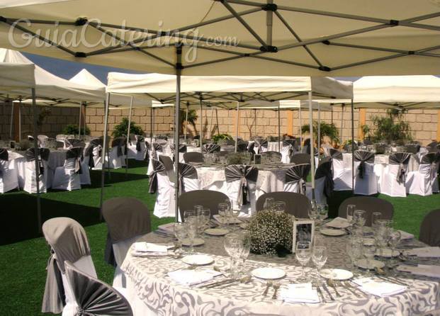 Carpas y mesas para bodas