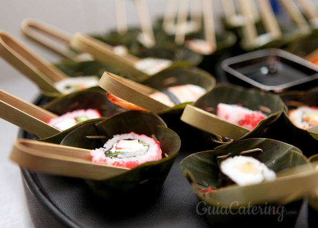 Degustación de sushi 