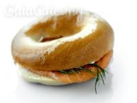 Mini Bagel Salmón