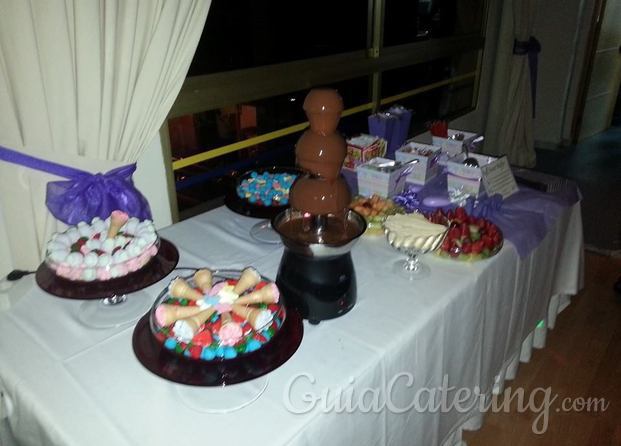 Fuente de chocolate