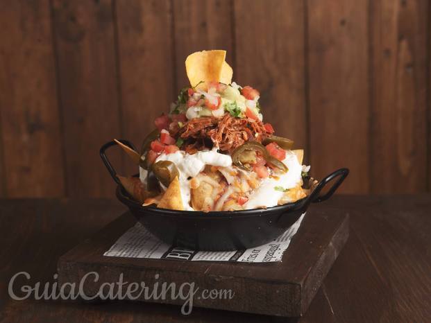 Nachos tex-mex.