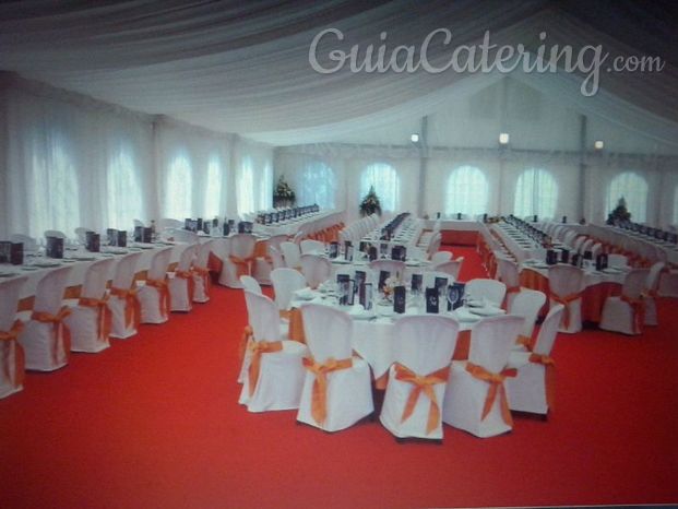 carpa para montada para boda