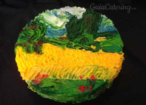 Tarta Inspirada Van Gogh