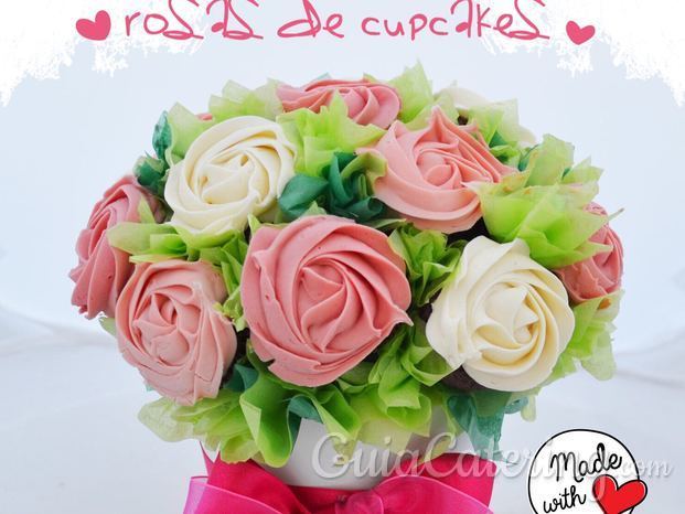 Ramos de flores de cupcakes 