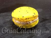 Macaron de jamon ibérico de bellota