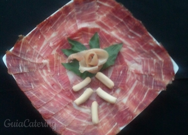 Plato de jamón