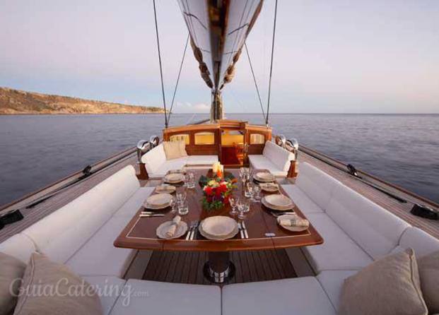 Yacht catering