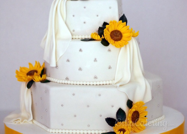 Tarta girasoles