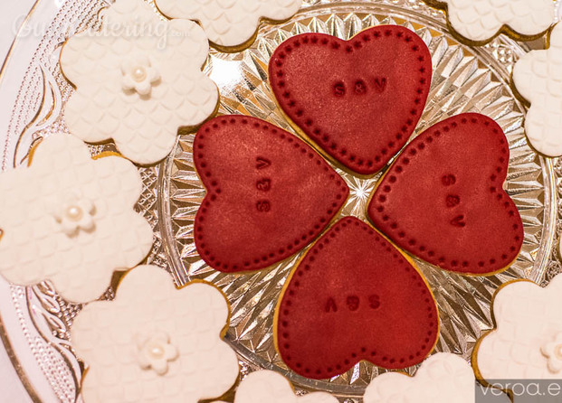 Galletas decoradas con fondant.