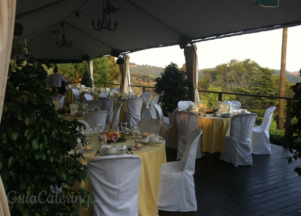 Boda en mirador