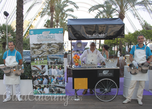 Carro de ostras - Eventos de sociedad