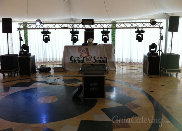 Montaje disco boda