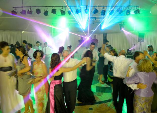 Discoteca bodas con laser
