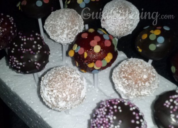 Cakepops de frambuesa