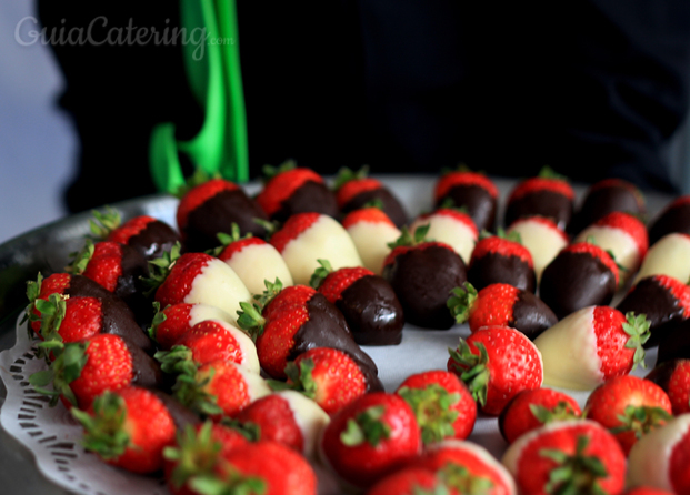 Fresas con chocolate