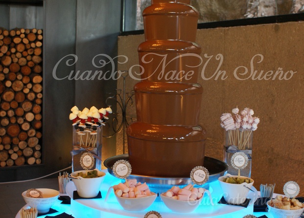 Fuentes de chocolate