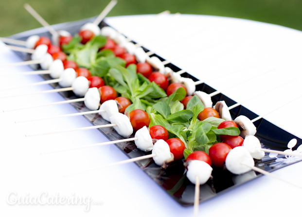 Brochetas de cherry