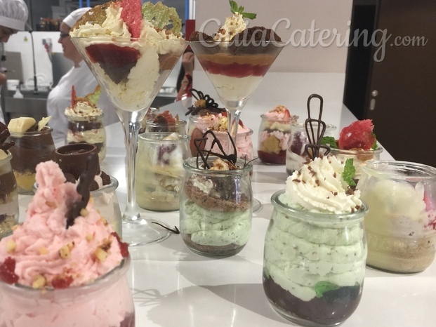 Postres cóctel