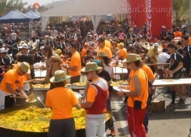 Paellas gigantes