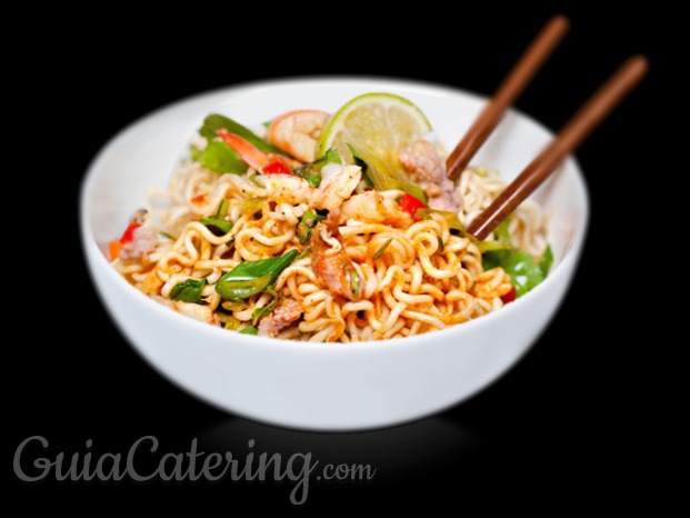 Fideos thai