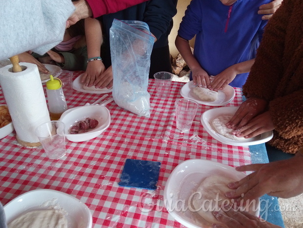 taller infantil de pizzas en Castellvi de la Marca
