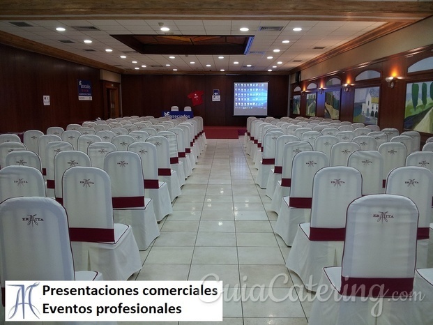 Presentaciones comerciales y eventos profesionales