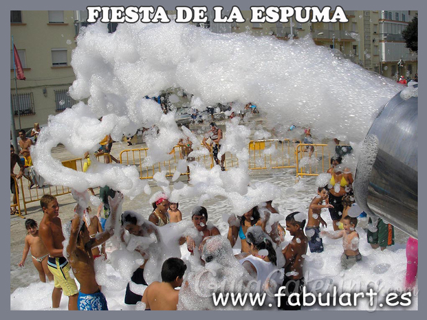 Fiesta de la espuma