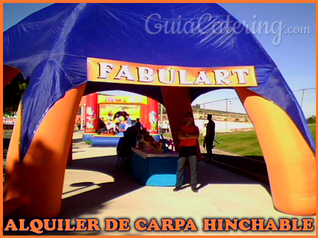 Alquiler de carpas