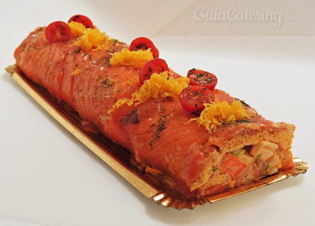 Brazo Salmón Relleno