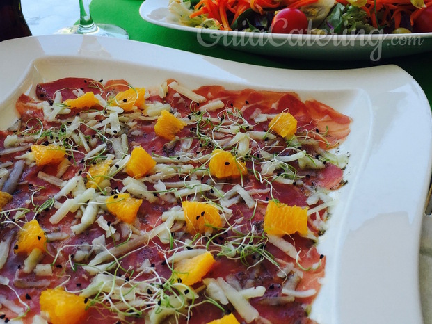 Carpaccio Cordero