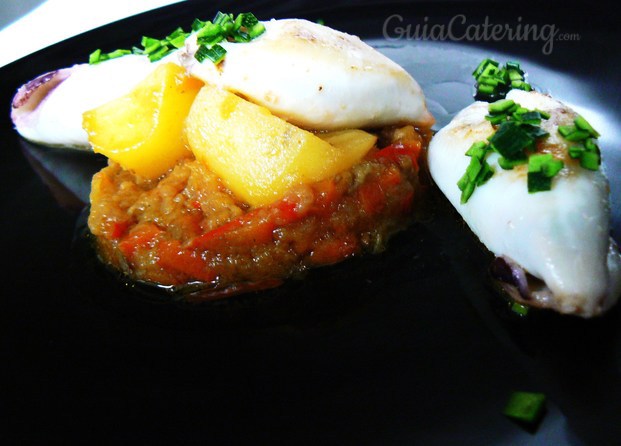 Calamares rellenos