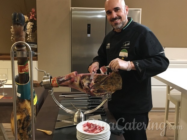 Pepe Alba Cortador de Jamón profesional -Badajoz