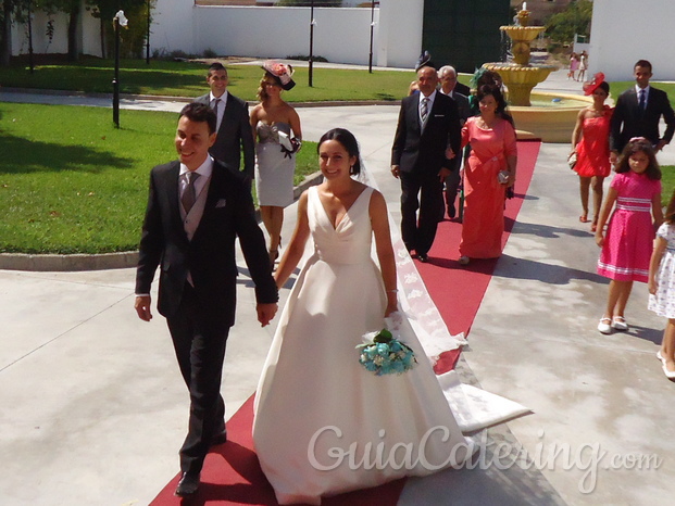 Boda Mª del Mar y Jesús en Jardines de la Casona - Aguilar de la Frontera