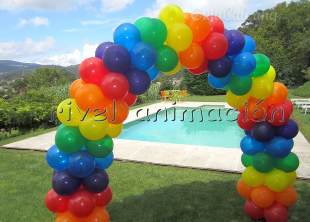 Decoración con globos