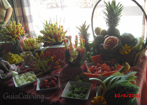 Buffet fruta