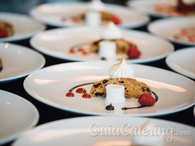 Postres para cenas de empresa