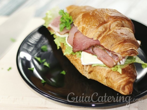 Bocadillos de croissant 