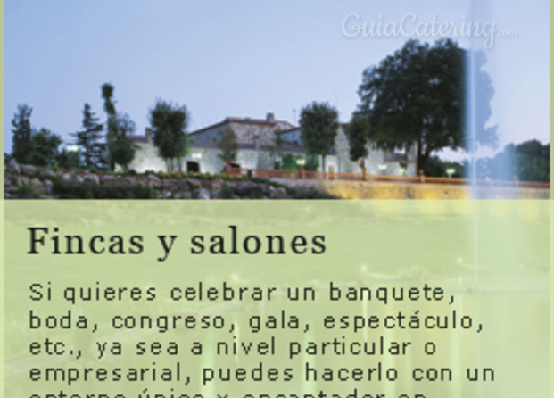 Fincas y salones