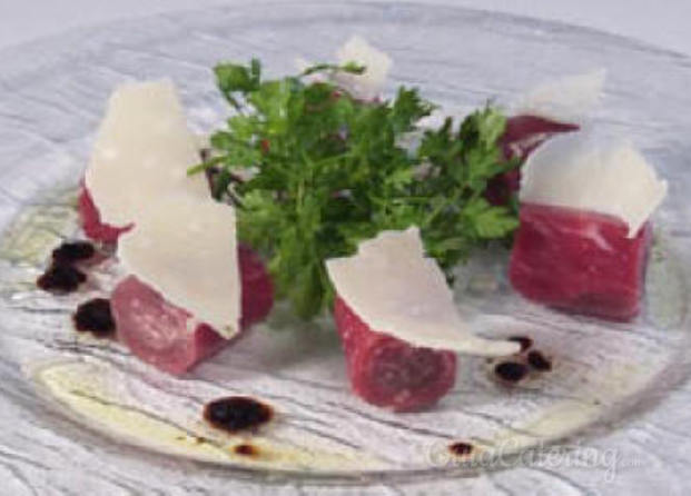 Carpaccio de buey