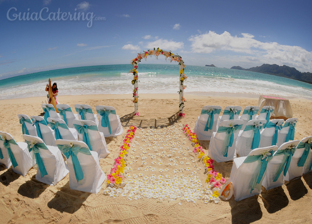 Ceremonia civil en la playa