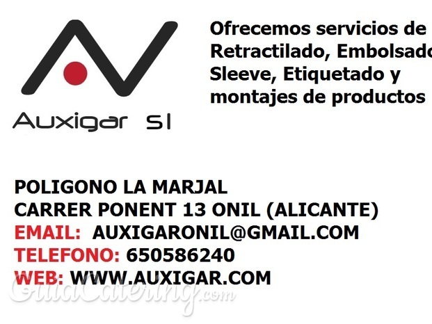 Auxigar Sl Retractilado y Manipulación