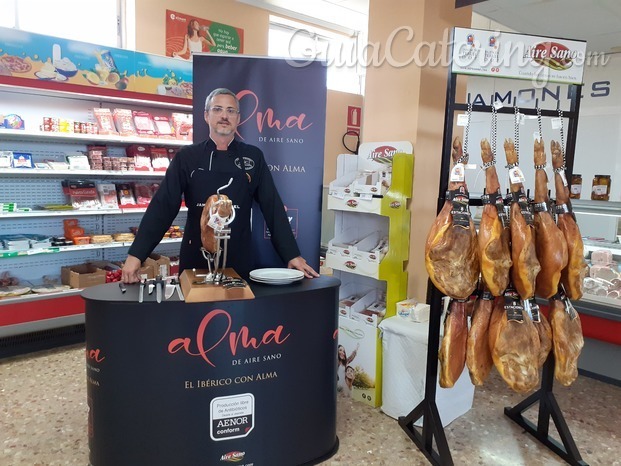 Cortador de jamón profesional Iván Martínez