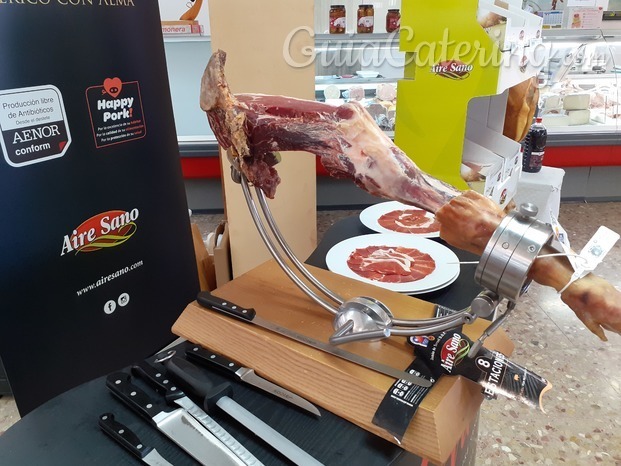 Cortador de jamón profesional Iván Martínez